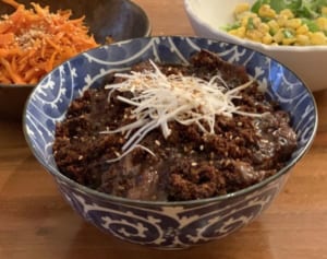 宮崎の牛ハラミ丼（辻仁成「ムスコ飯」第234飯レシピ）