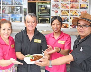 ヤギカレーどうぞ♪　特有のにおい抑え軟らか食感