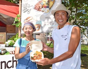 動物性の食材不使用「ベジ島豆腐タコライス」　エリーズカフェ、沖縄の産業まつり　食品部門で県知事賞