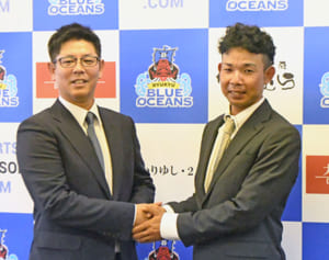 「県民に応援されるチームに」　琉球ブルーオーシャンズ　清水初代監督が会見