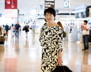 ANA客室乗務員で45年 通算飛行時間3万750時間29分での出会い