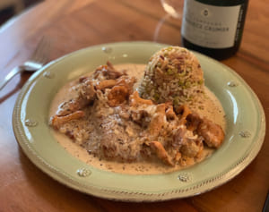 仔牛のエスカロップ秋仕立て（辻仁成「ムスコ飯」第238飯レシピ）