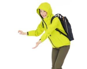 子供のお迎えに「ワークマン」服、20cmに収まるジャケット