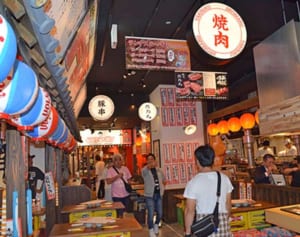 ステーキ、うどん、串カツ、牛タンも　国際通りのれん街開業　観光客も地元客もいらっしゃい！