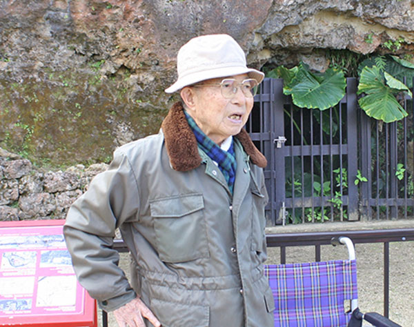 首里城敷地内に残る沖縄戦の遺跡を知っていますか？　90歳の元学徒が語るあの頃