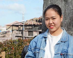 首里城再建20歳の誓い　「自信を持っていきていく」　火災翌日から募金活動「沖縄のために」