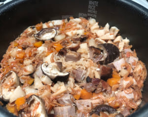 炊飯器で作る中華おこわ（辻仁成「ムスコ飯」第250飯レシピ）