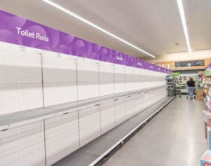 トイレットペーパーの“パニック買い”豪では警察沙汰に