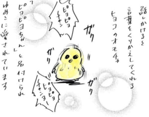 ゆめこのおもちゃで楽しむママの背後に…『まめ日和』第204回