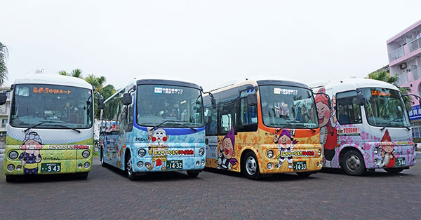 沖縄市のコミュニティーバス、市内全域で運行開始
