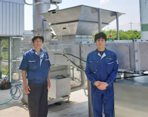 医療廃棄物、触らず焼却炉へ　うるま・トマス技研が装置開発　コロナ感染リスク減