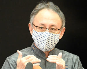 県民活動5分の1「出勤は週1日に」　沖縄県が緊急事態宣言　22日に休業補償の詳細発表