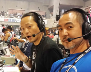 沖縄バスケ界に“プロの裏方”　教師の傍らラジオ解説をする金城さん　旧bjリーグの審判経験