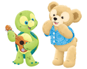 ダッフィーの新たなお友達「ハワイ出身！カメの男の子」