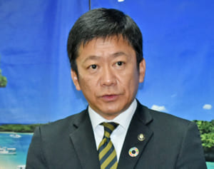 感染者出た石垣市、来島自粛は否定「感染拡大阻止」