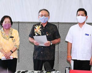 那覇軍港移設、北側案で合意　浦添市長受け入れ　西海岸埋め立て加速へ