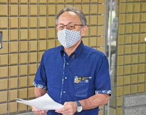 玉城知事、菅首相と早期面談希望「リンク論あってはならない」