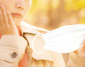 肌トラブルを防ぐために…「マスクを外すべきタイミング」6