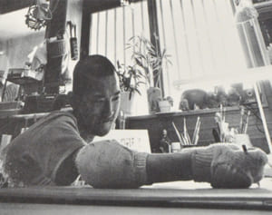 首里城再建の募金寄付者へ贈る絵画　重度障がいの画家・仲宗根さん作品　遺族らが企画