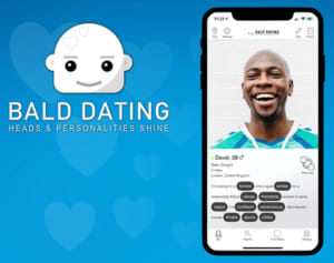 はげ頭専用のマッチングサービスが登場、宣伝文句も話題に