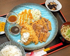 盛りは多めで財布には優しめ これぞウチナー自慢の食堂！　食堂てんてん　那覇市松尾