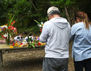 米軍属女性暴行殺人から5年　「事件、風化させたくない」　現場で悼む声