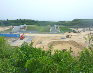 宮古島の陸自弾薬庫、一部が完成　市長は防衛局へ住民説明会を要請