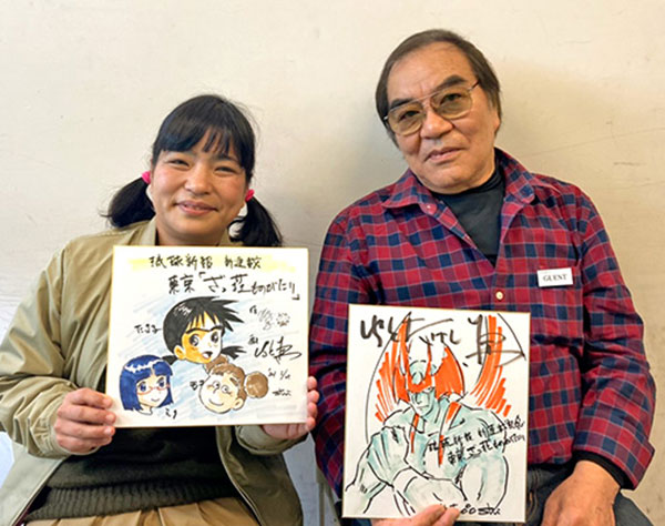 「沖縄→上京あるある」漫画連載へ　芸人・宮川たま子さんとアニメーター・しらとたけしさん　琉球新報Styleで