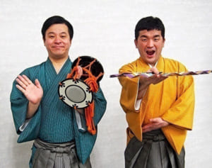 琉球王国に参上！？ 大人気の和風コンビ「すゑひろがりず」
