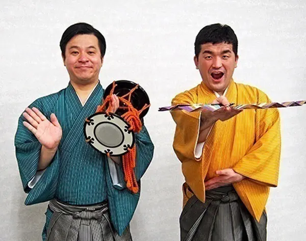 琉球王国に参上！？ 大人気の和風コンビ「すゑひろがりず」