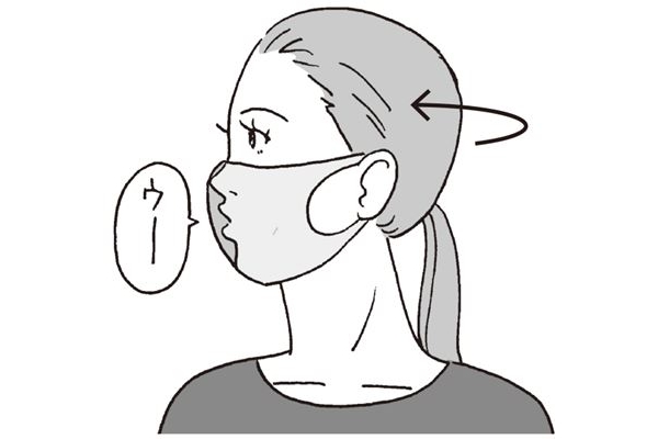 マスクで“ブルドッグ顔”防ぐ！マスク付けたまま“口トレ”
