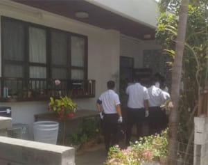 宮古島前市長の自宅や市役所を捜索　贈収賄事件で沖縄県警