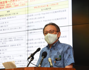 大型施設にも時短要請　沖縄県、まん延防止延長で対処方針　対象に石垣市追加