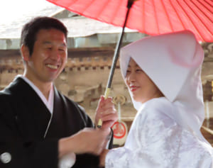 室井佑月51歳の晴れやか結婚式「白無垢」マル秘ショット！