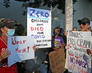 「弟が心配」12歳少女が学区でのマスク着用義務化を直訴