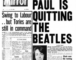 「ビートルズを解散させたのはジョン」ポール・マッカートニーの衝撃発言が波紋