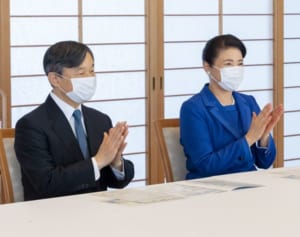 雅子さま新居で初！リモート式典で見せられた“青”の心配り