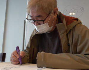 40年来の盟友・根本敬が叱咤激励！　蛭子さん、「芸術」と向き合う