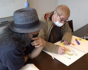 実況中継！　蛭子さんがしぶしぶ「最後の絵画」を描き始めた！