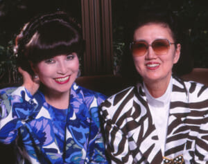 森英恵さんが手がけた雅子さま、石原裕次郎夫人のドレス