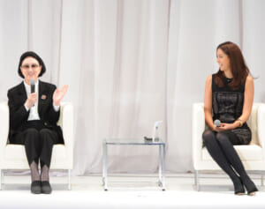 森英恵さん「クリエーション魂に火がつく」創作意欲かき立てた愛孫の存在