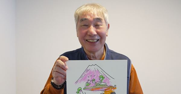 後編】“最後の絵画展”蛭子さんの今が描かれた作品が完成！ | 女性自身
