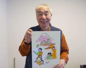 【後編】“最後の絵画展”蛭子さんの今が描かれた作品が完成！