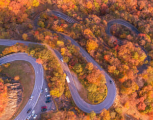 慣れていない道に潜む危険…観光地の「魔のカーブ」に最警戒