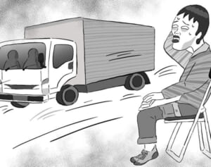 【ポップな心霊論】「交通量調査のバイトをしている友人から聞いた怖い話」