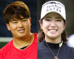 【独自】村上宗隆　女子ゴルフ原英莉花と真剣交際！個室で密会の鉄壁ガード