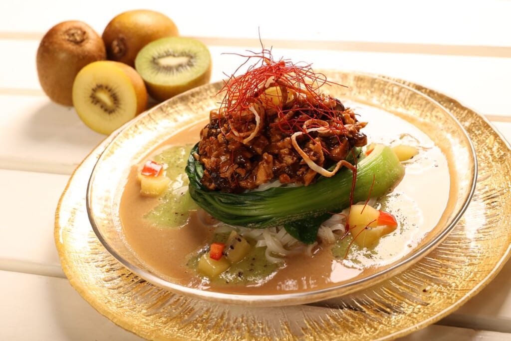 最優秀賞は「ビーガン冷やしキウイ担々麺」！栄養満点キウイの“アガる”新レシピ