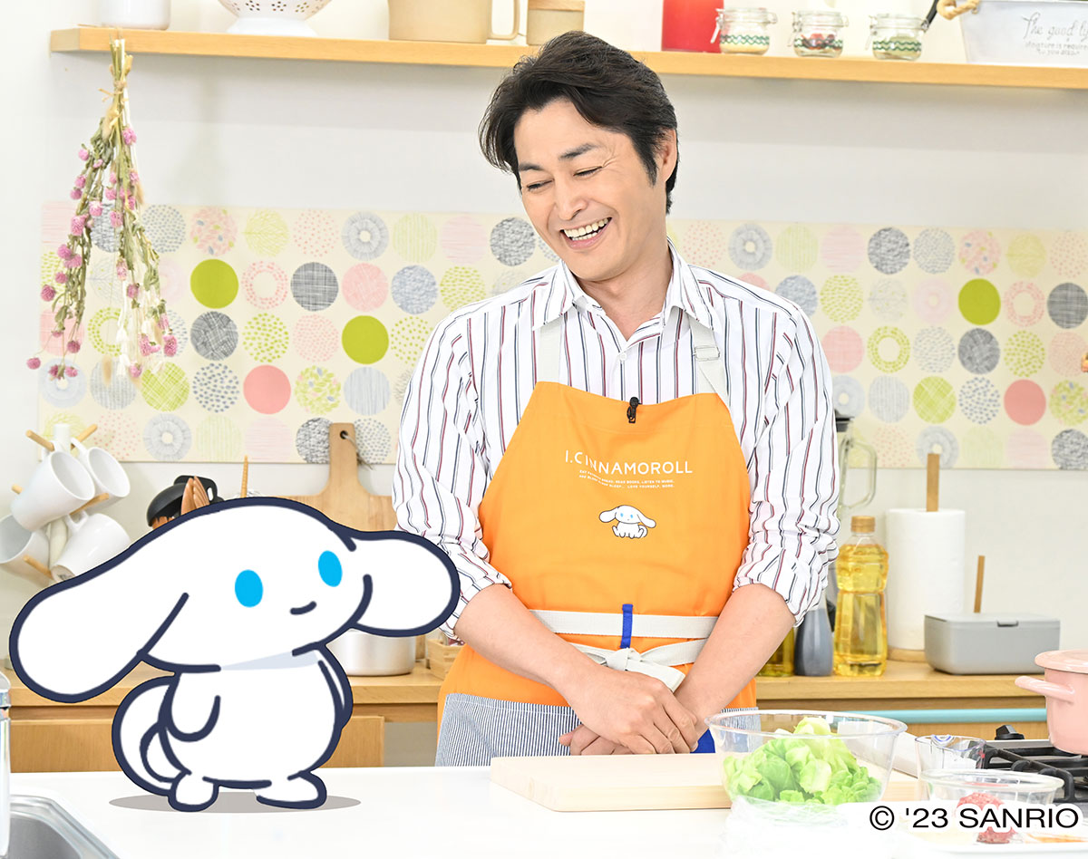 安田顕 シナモンとの料理番組「ほぼ料理していません（笑）」