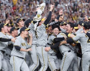「ちゃんと観てますよ」阪神　日本一決定の瞬間に見せた人気捕手の「礼儀正しさ」にネット感動