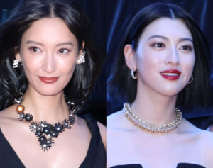 菜々緒vs.三吉彩花は三吉の勝利！女優の「肌見せドレス」対決・四番勝負